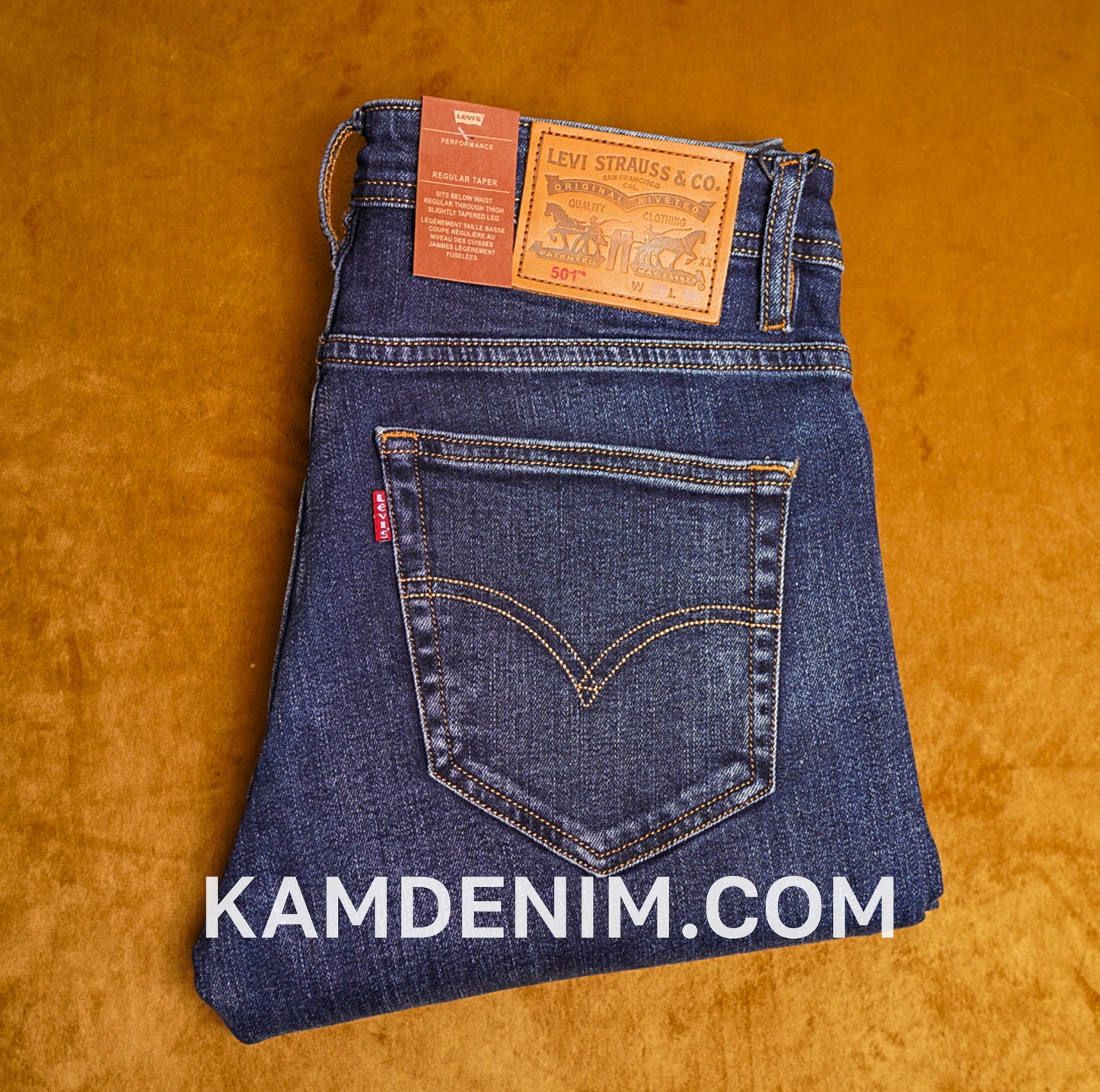 Jeans LVS Bleu Jeans 4129 Coupe Normale