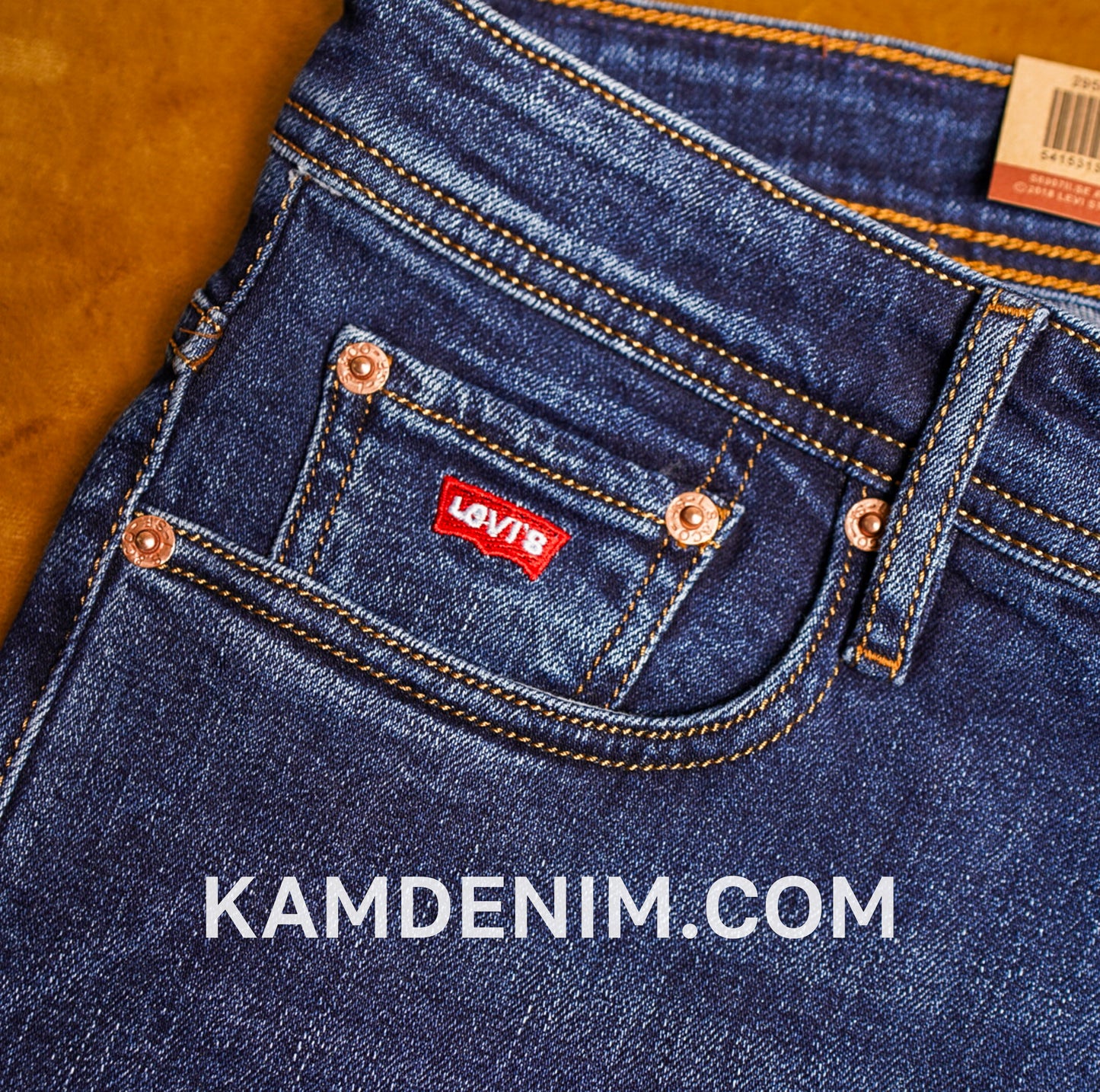 Jeans LVS Bleu Jeans 4129 Coupe Normale