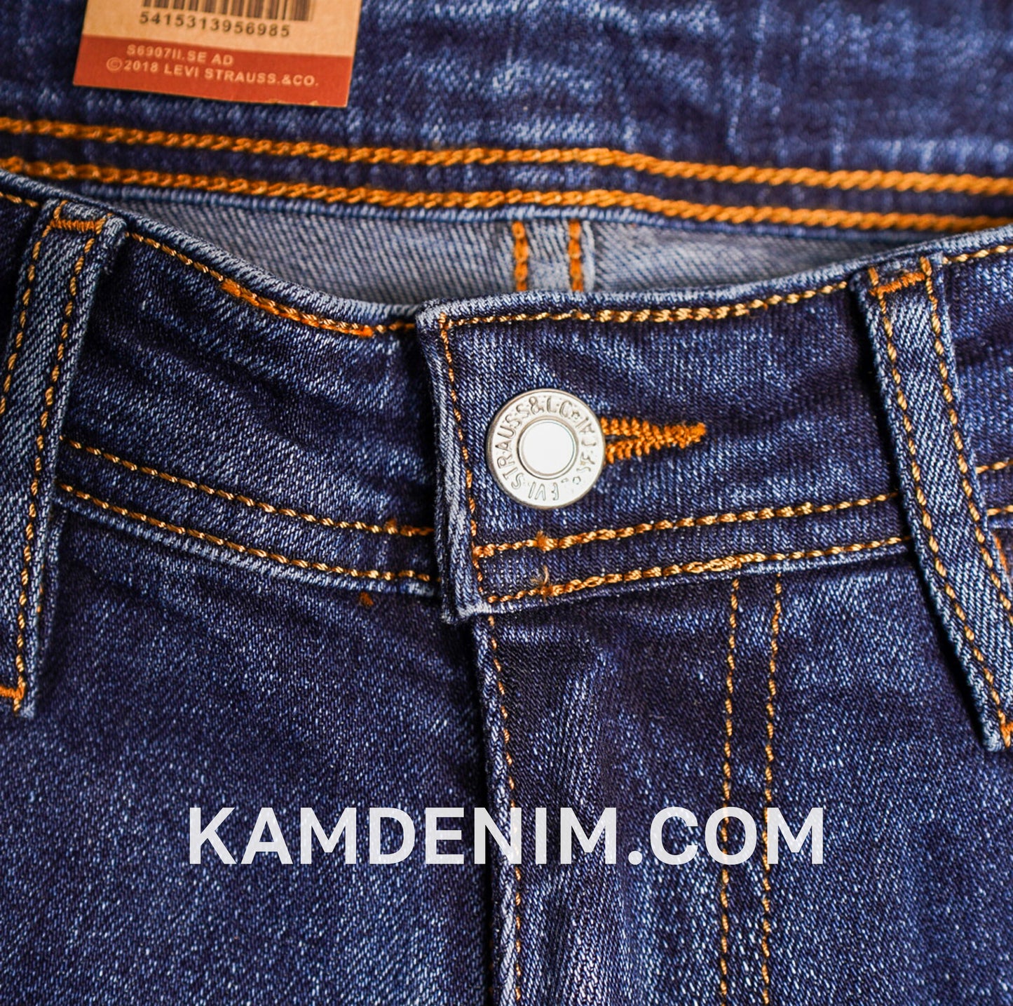 Jeans LVS Bleu Jeans 4129 Coupe Normale