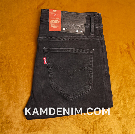 Jeans LVS Gris Noir 4089 Coupe Normale