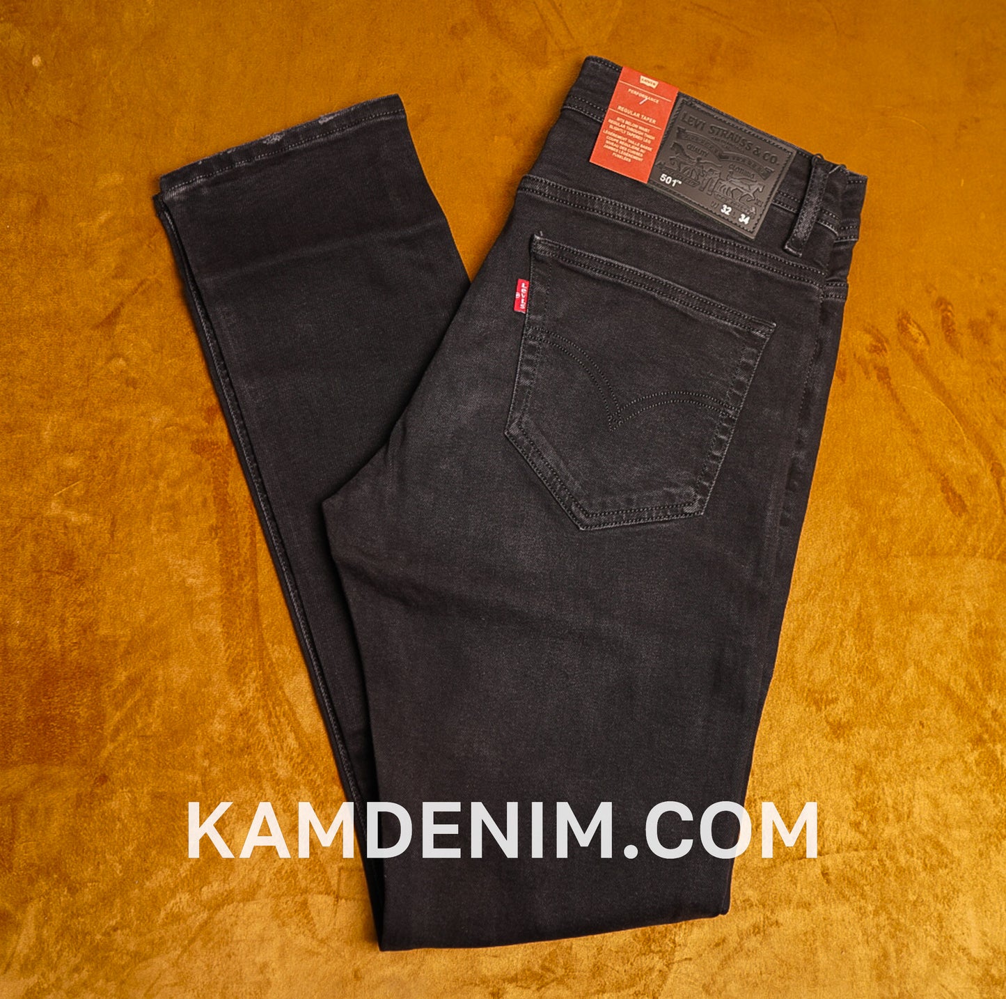 Jeans LVS Gris Noir 4089 Coupe Normale