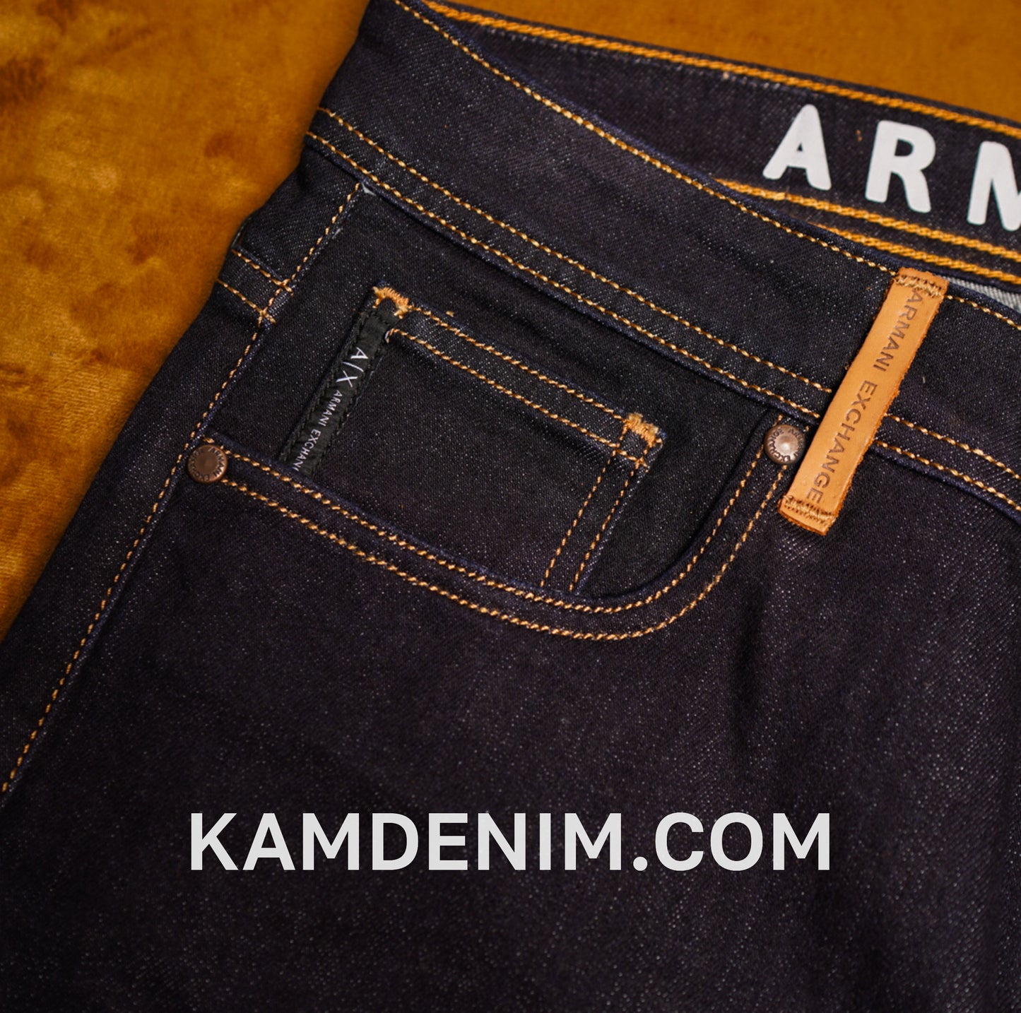 Jeans ARM Bleu Noir Sabler 4135 Coupe Normale