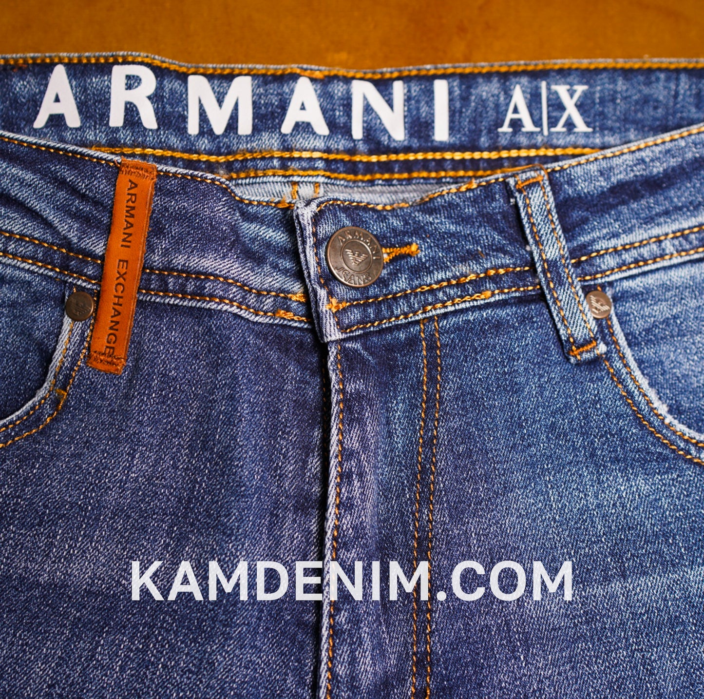 Jeans ARM Bleu Delaver 4136 Coupe Normale