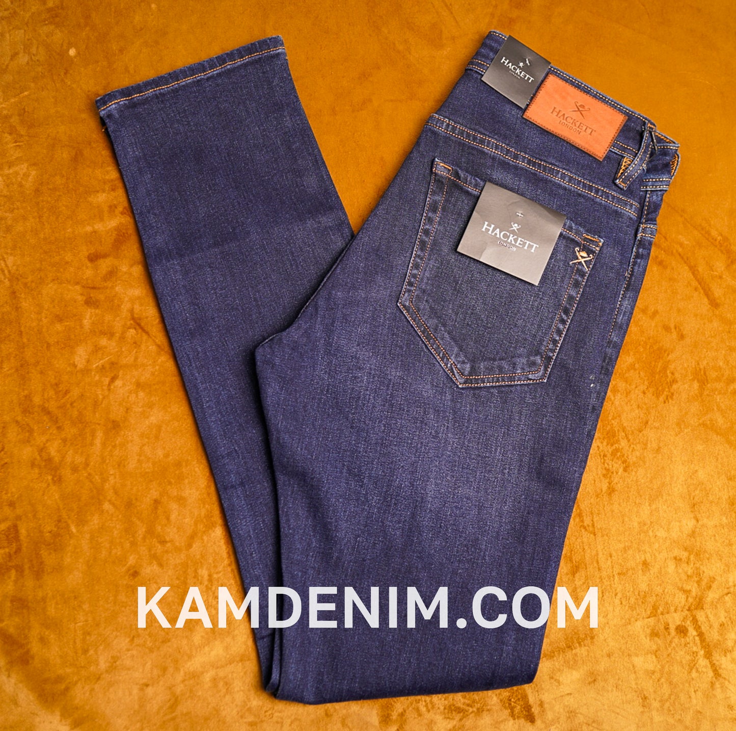 Jeans HCT Bleu Marine 4139 Coupe Normale