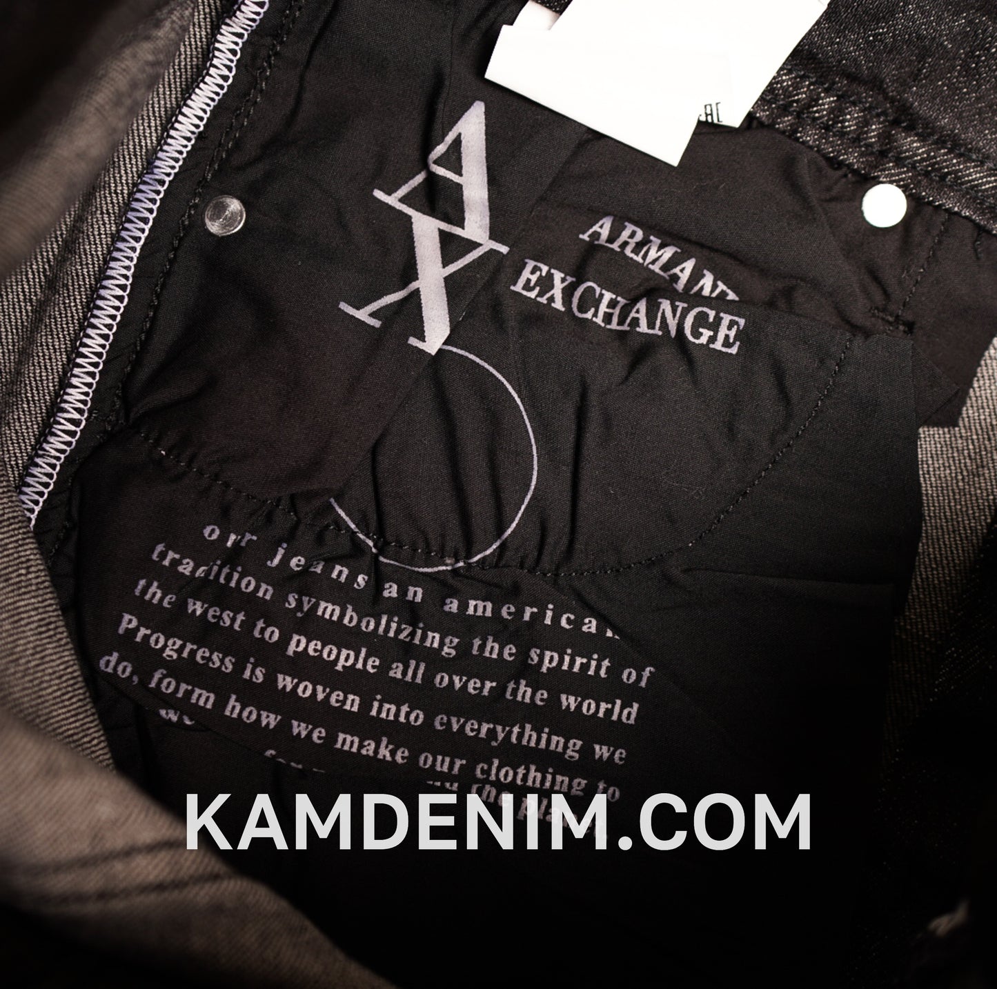 Jeans ARM Gris Foncer Sabler 4137 Coupe Normale