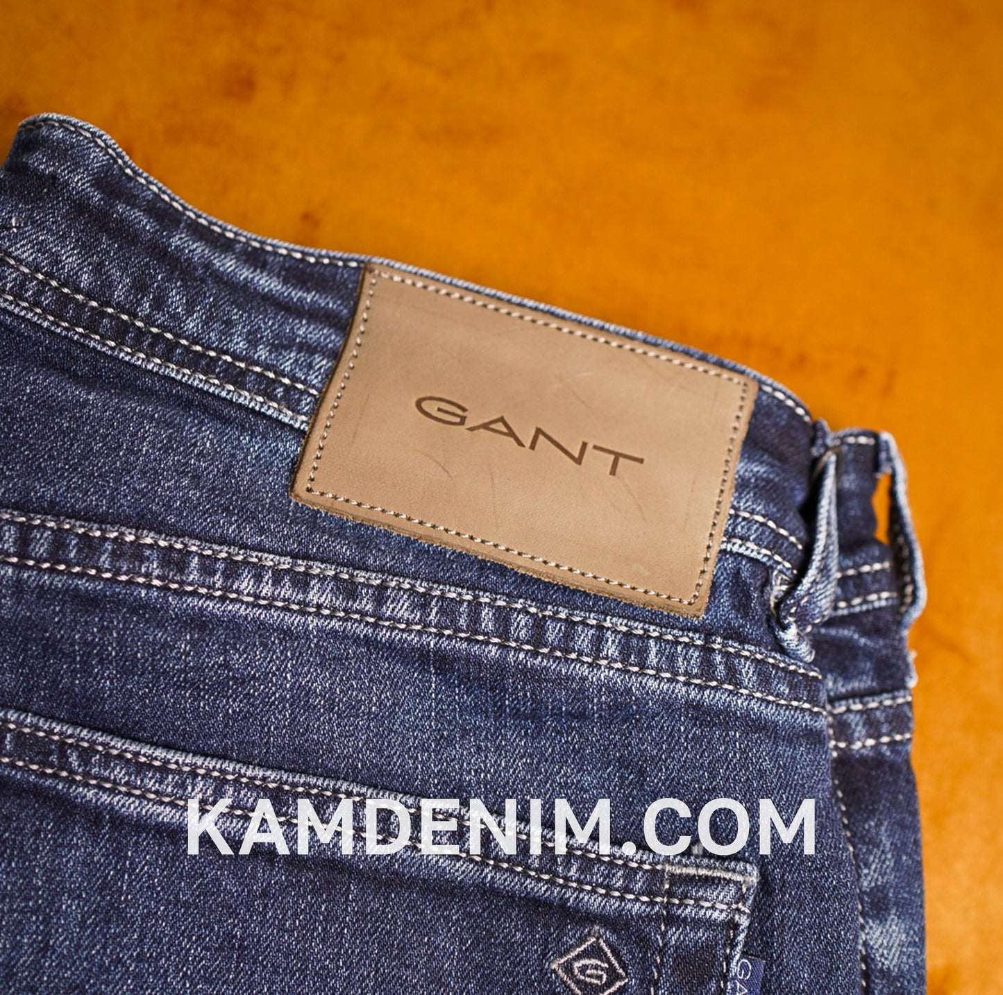 Jeans GNT Bleu Petrol 4110 Coupe Normale