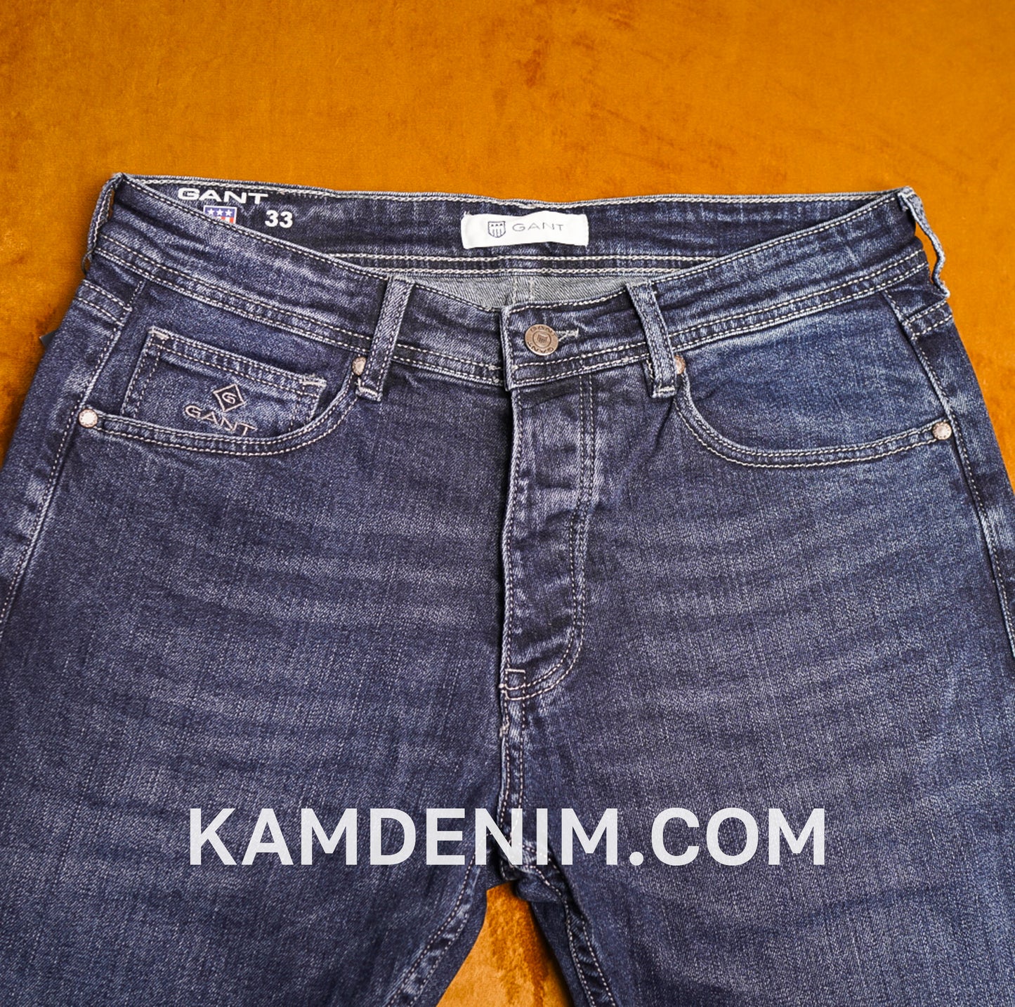 Jeans GNT Bleu Petrol 4110 Coupe Normale