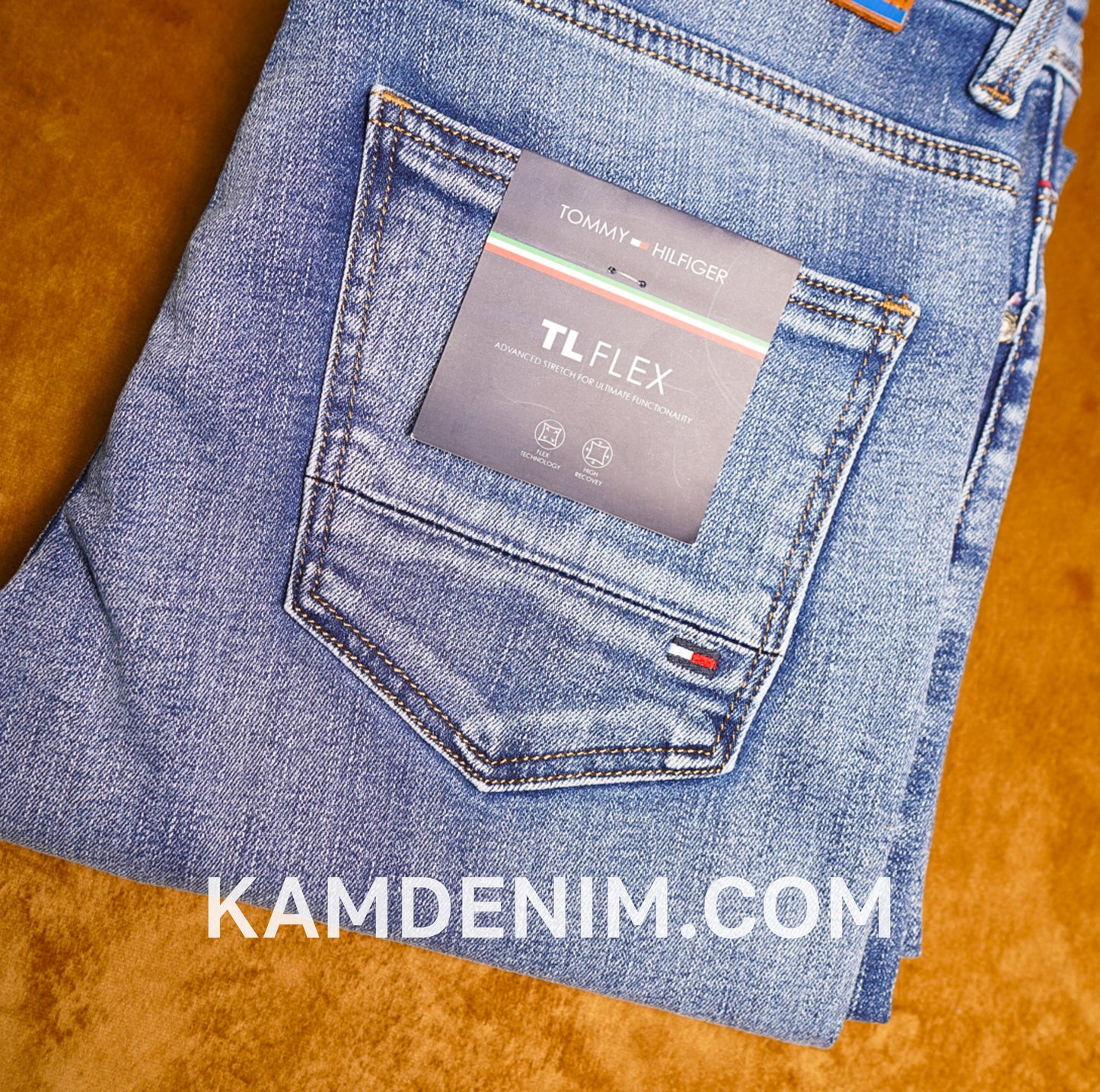Jeans TM Bleu Ciel DLV 4141 Coupe Normale