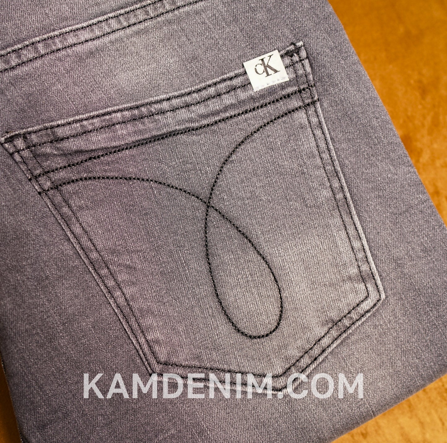 Jeans CK Gris DLV 4145 Coupe Normale