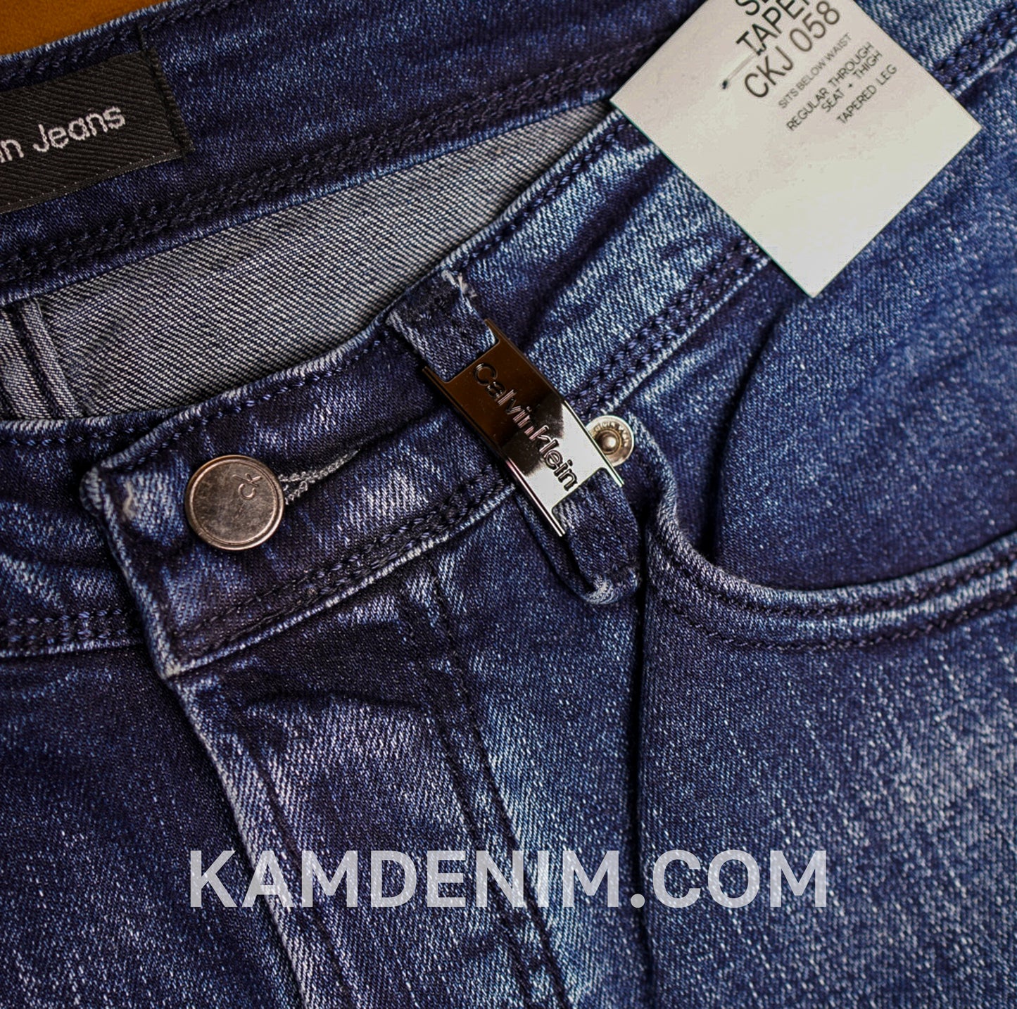 Jeans CK Bleu Petrol 4143 Coupe Normale