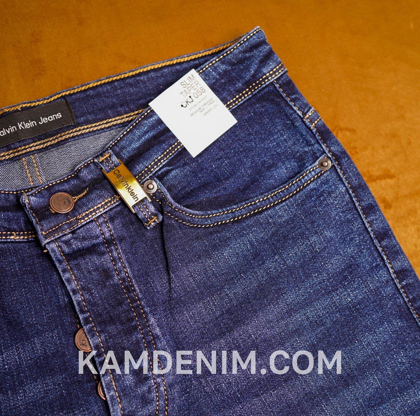 Jeans CK Bleu 4144 Coupe Normale