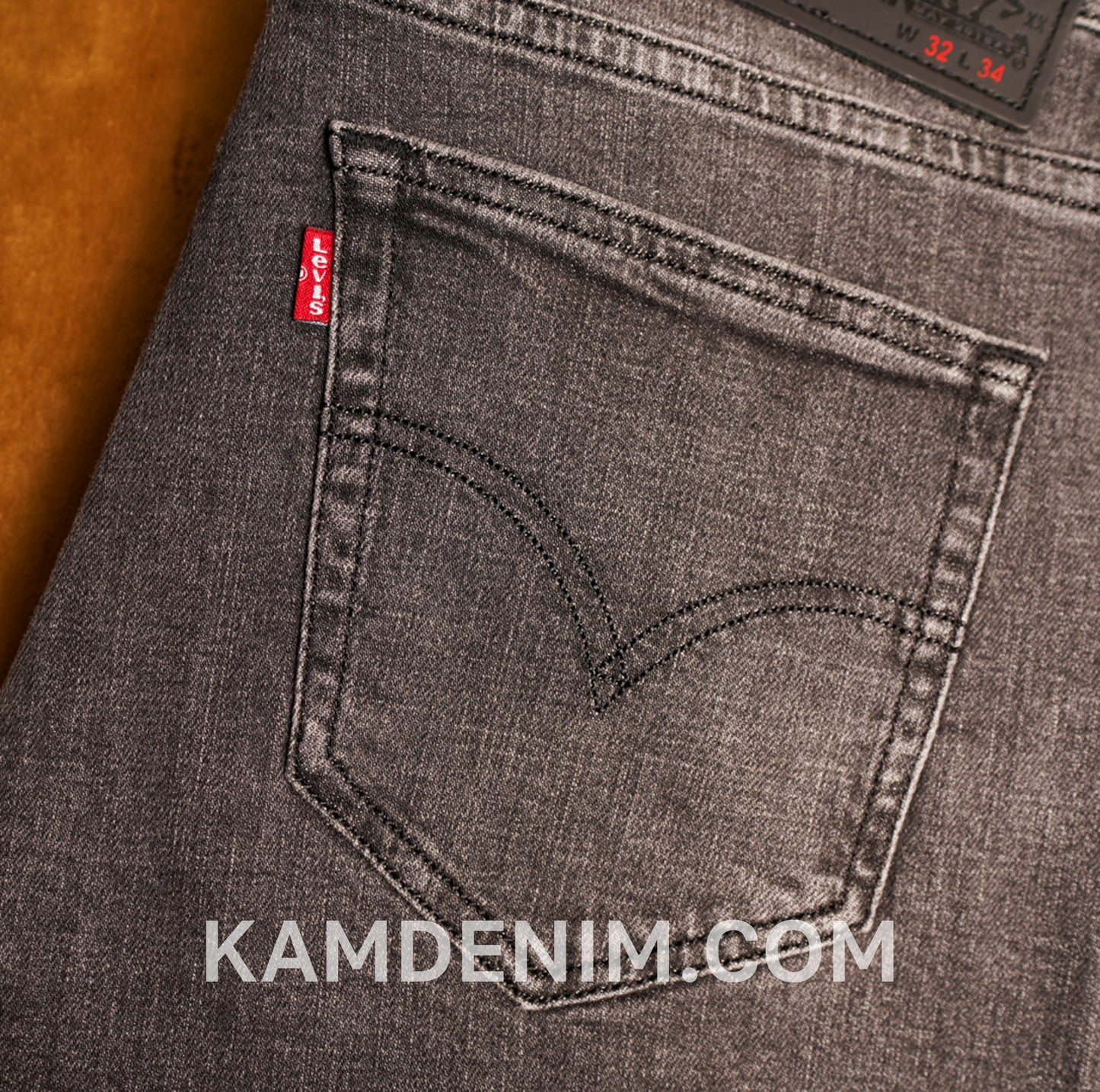 Jeans LVS Gris C 4148 Coupe Normale