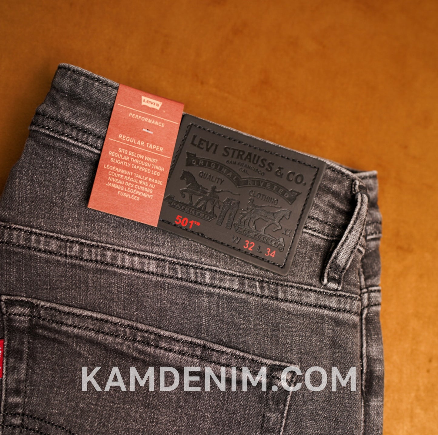 Jeans LVS Gris C 4148 Coupe Normale
