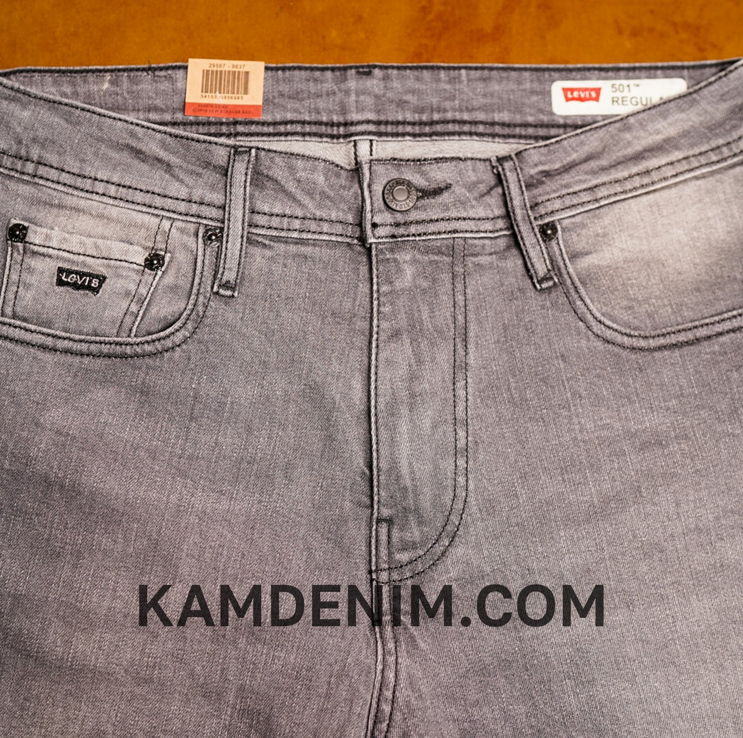 Jeans LVS Gris Clair 4155 Coupe Normale