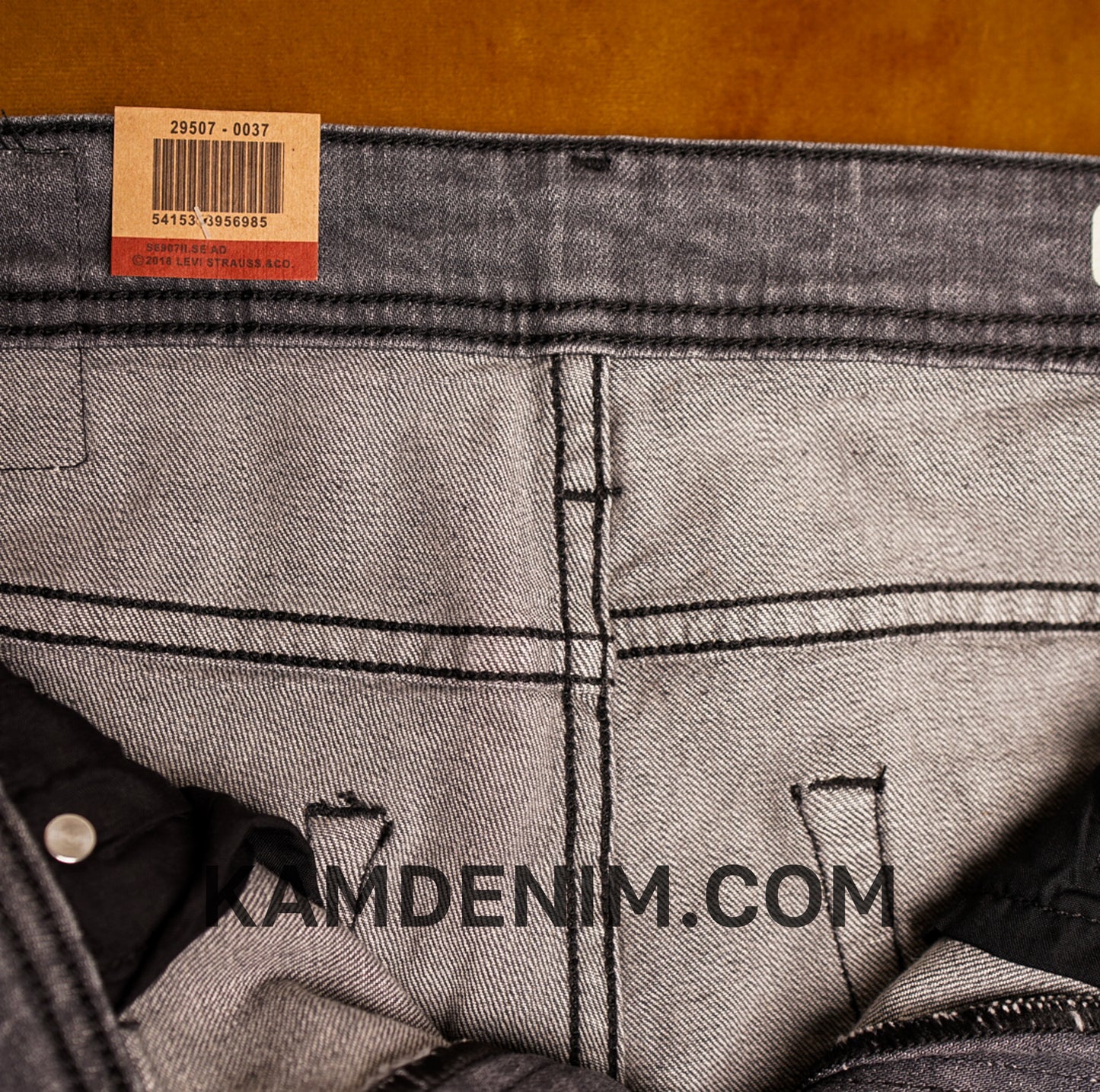 Jeans LVS Gris Clair 4155 Coupe Normale