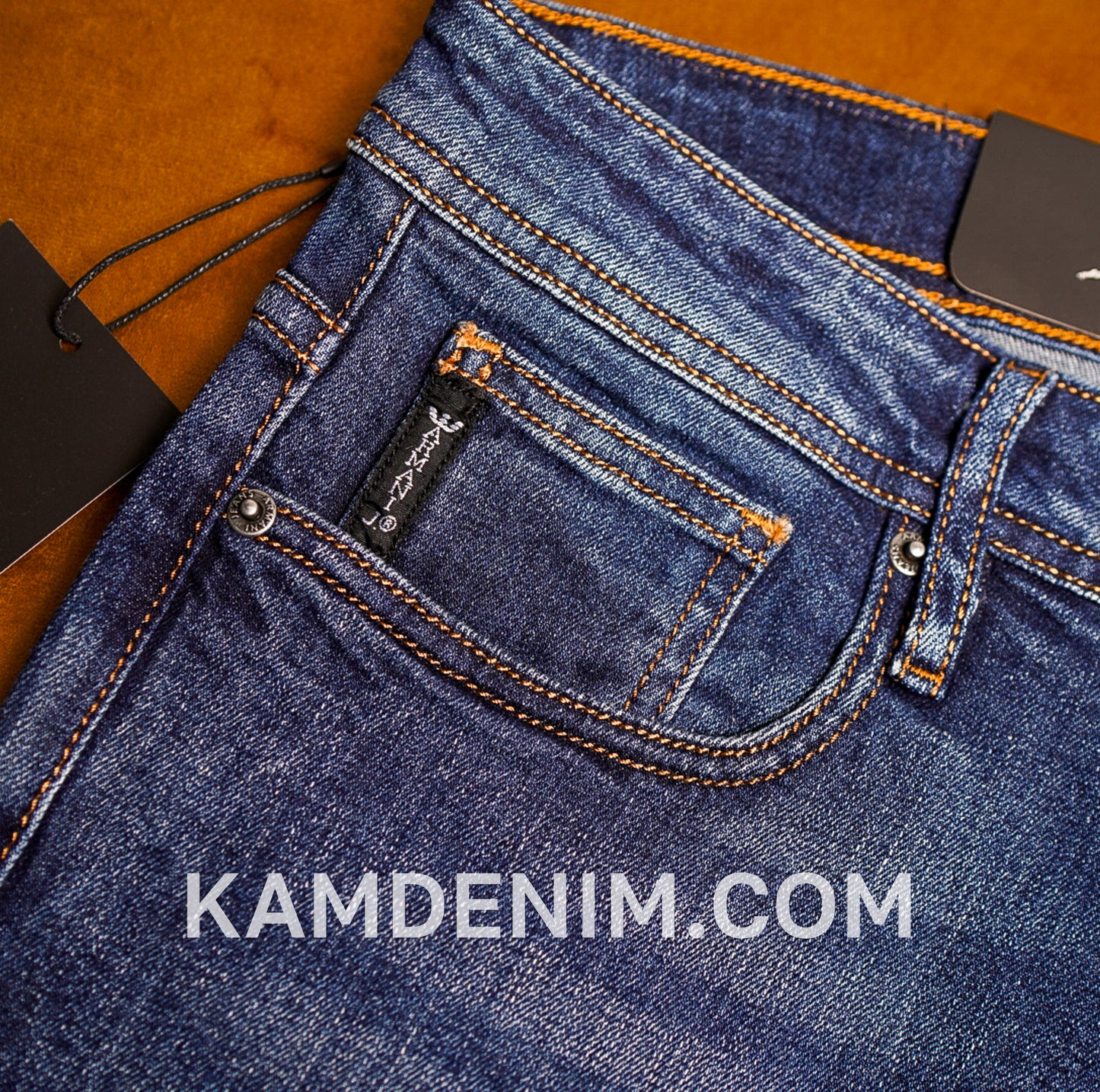 Jeans ARM Bleu Marine 4133 Coupe Normale