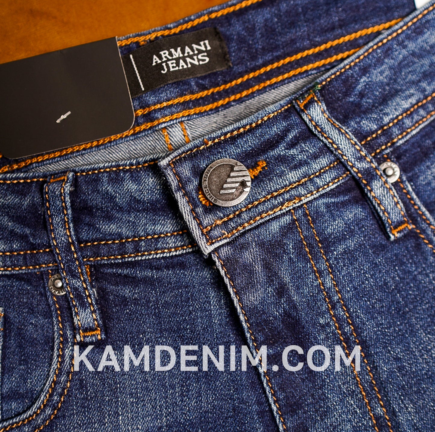 Jeans ARM Bleu Marine 4133 Coupe Normale