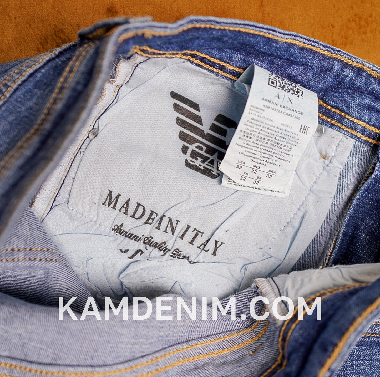 Jeans ARM Bleu Delaver 4175 Coupe Normale