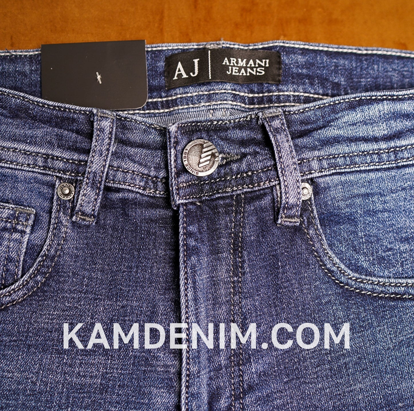 Jeans ARM Bleu Petrol SBL 4180 Coupe Normale