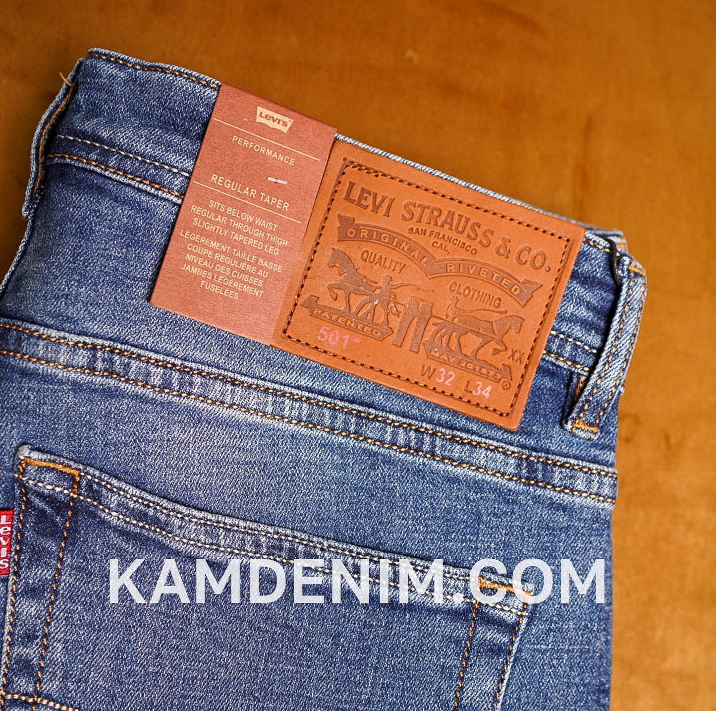 Jeans LVS Bleu ciel FL B 4183 Coupe Normale