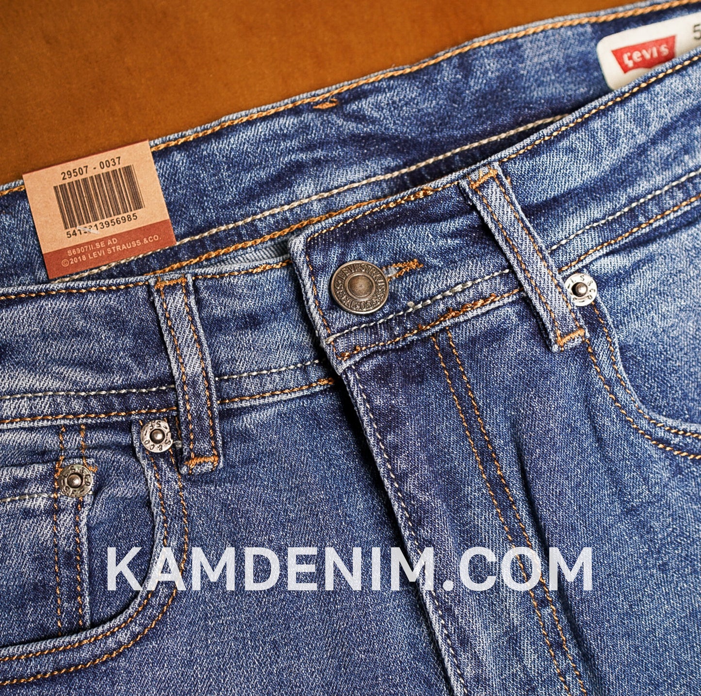 Jeans LVS Bleu ciel FL B 4183 Coupe Normale