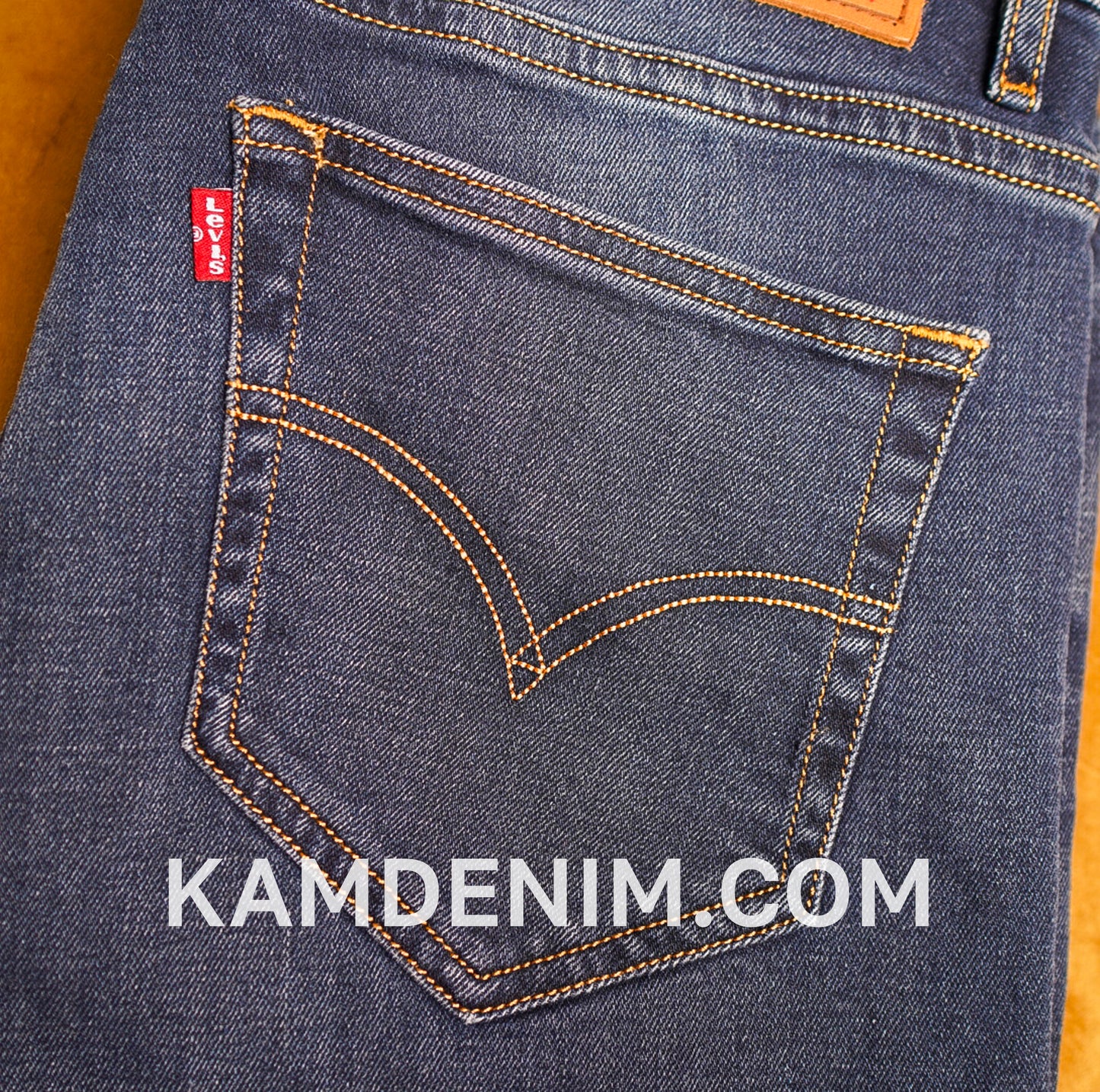 Jeans LVS Bleu Marine 4185 Coupe Normale