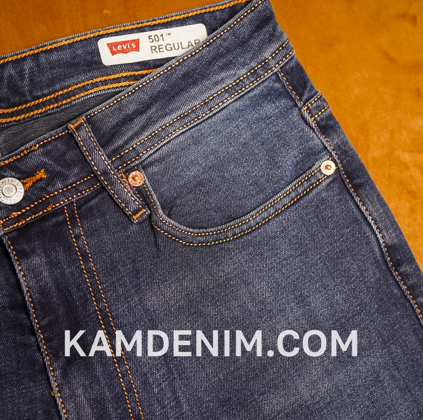 Jeans LVS Bleu Marine 4185 Coupe Normale