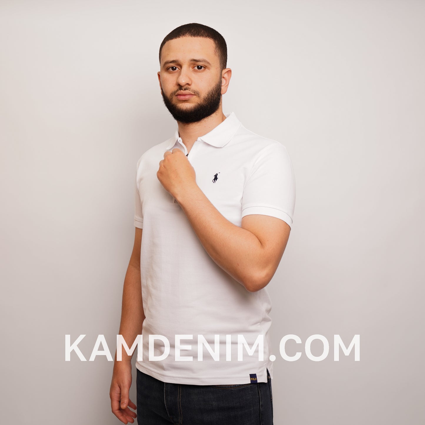 Polo Classique RL Zippé 100% Coton 9004