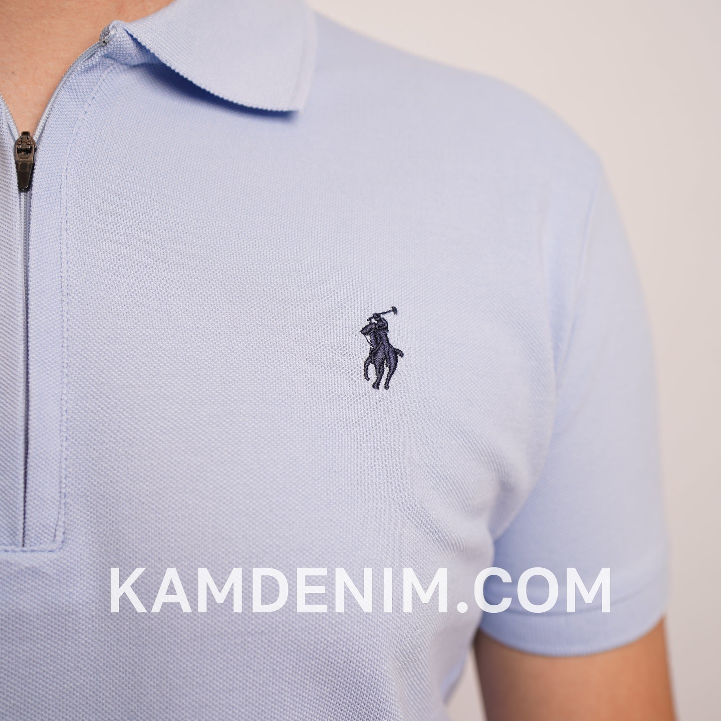 Polo Classique RL Zippé 100% Coton 9004