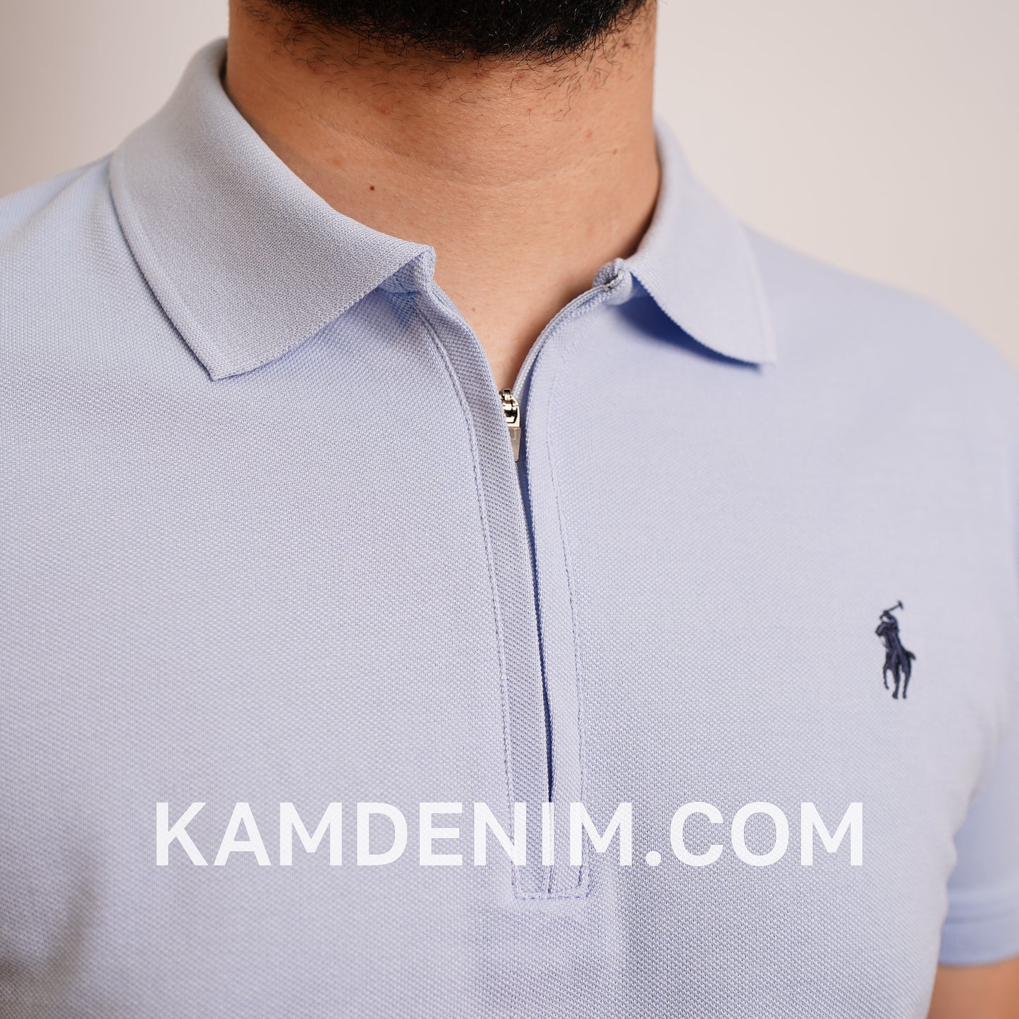 Polo Classique RL Zippé 100% Coton 9004