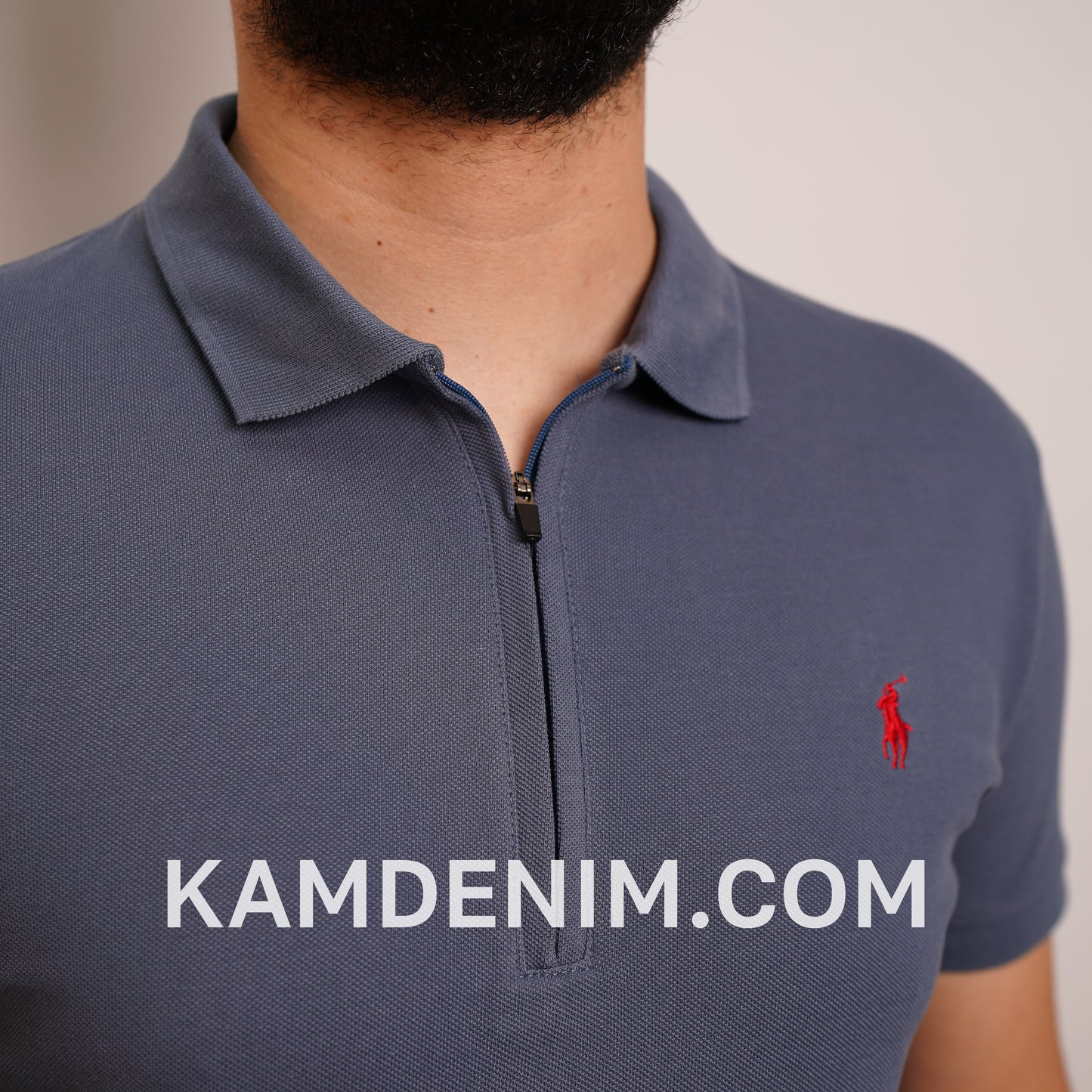 Polo Classique RL Zippé 100% Coton 9004