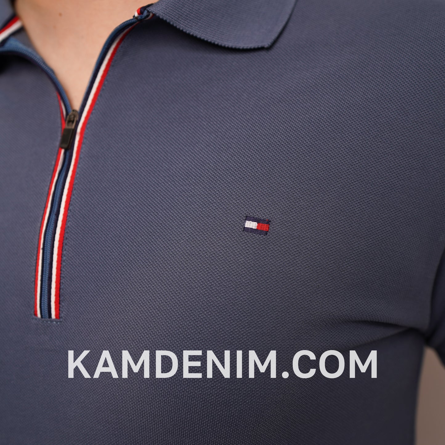 Polo Classique TM Zippé 100% Coton 9003