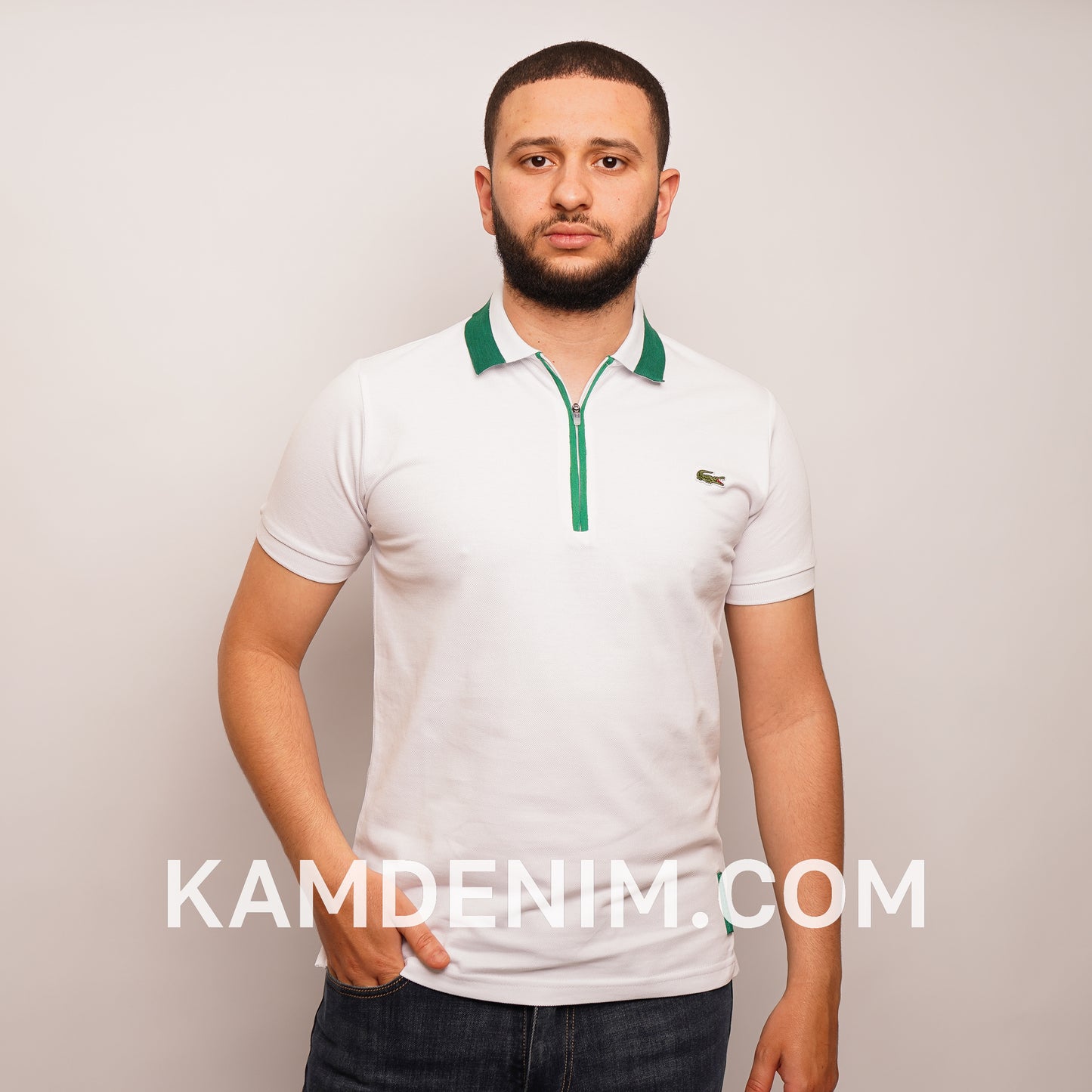 Polo Classique LCT Zippé 100% Coton 9007