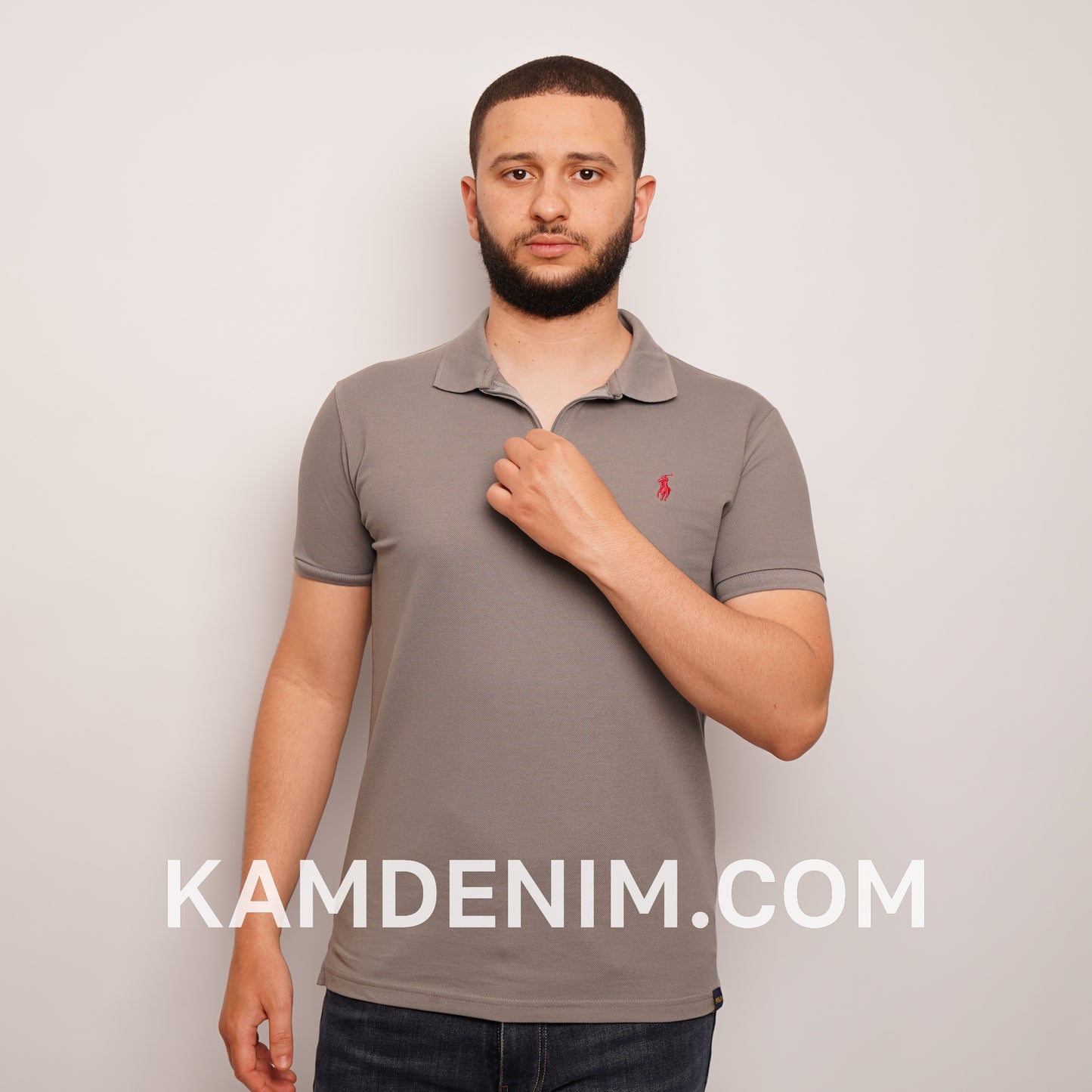 Polo Classique RL Zippé 100% Coton 9004