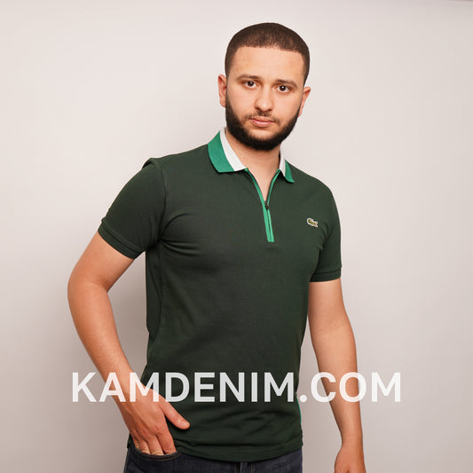 Polo Classique LCT Zippé 100% Coton 9007