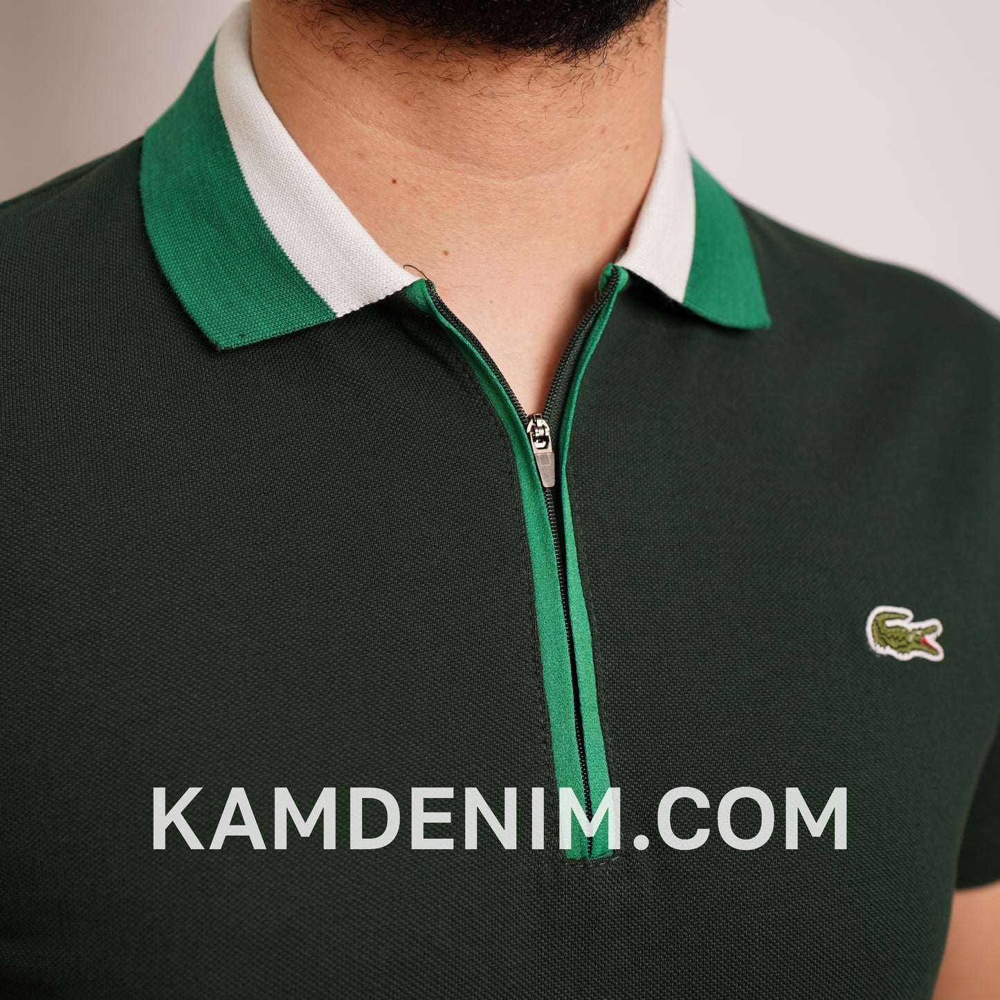 Polo Classique LCT Zippé 100% Coton 9007