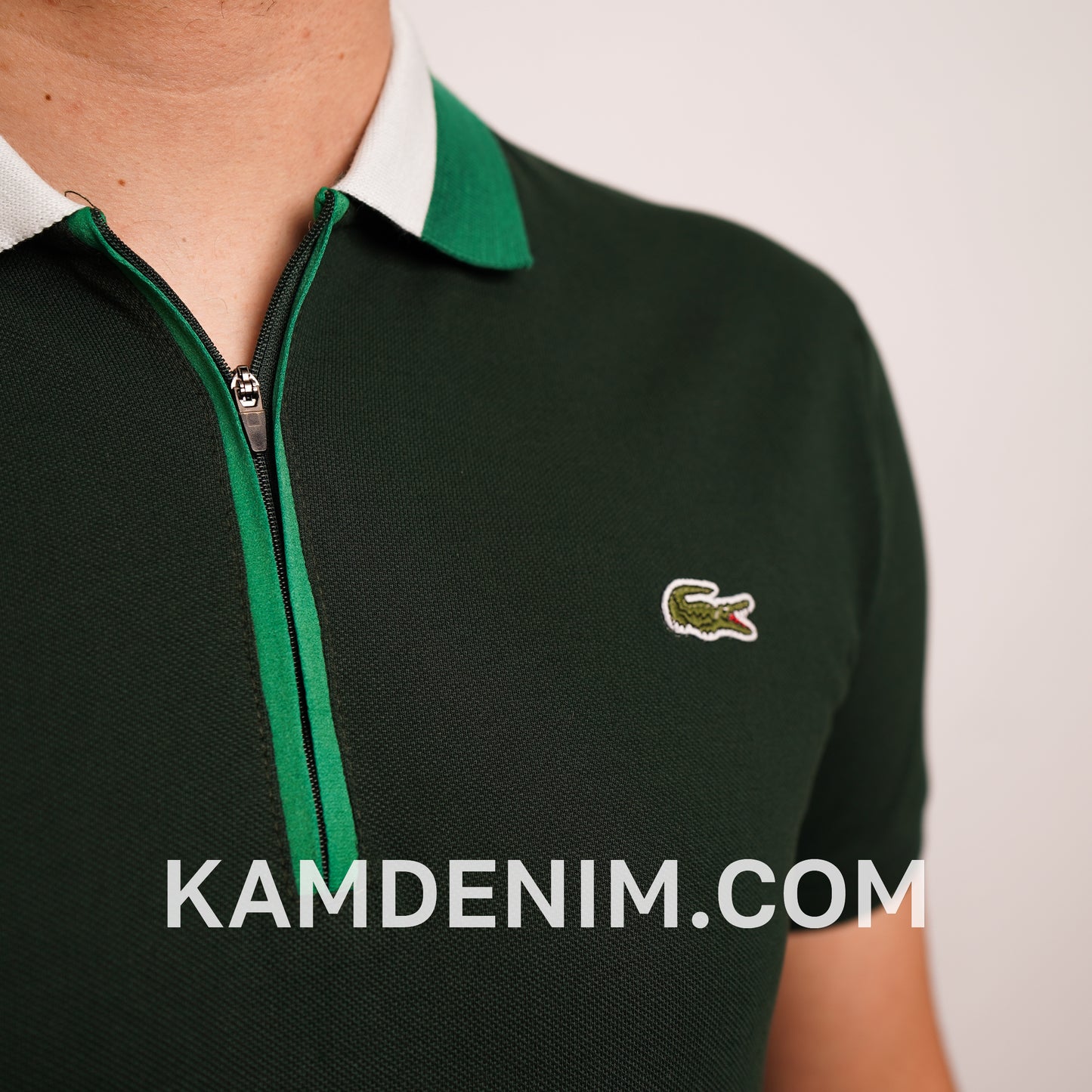 Polo Classique LCT Zippé 100% Coton 9007