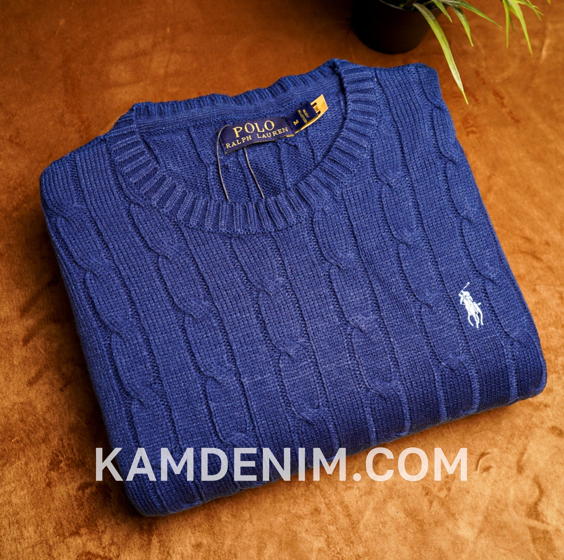 Tricot RL 2017 Jakard 100% Coton S / bleu