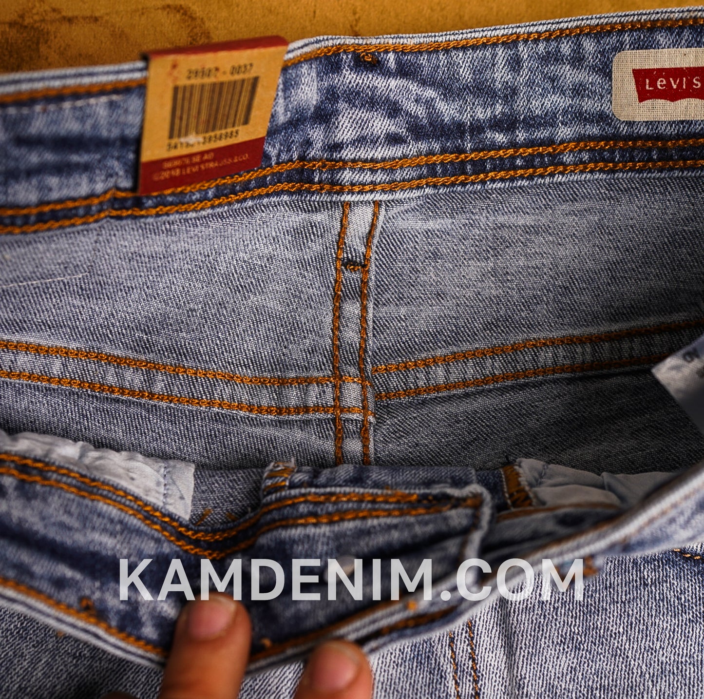 Jeans LVS Bleu Freeze 4187 Coupe Normale