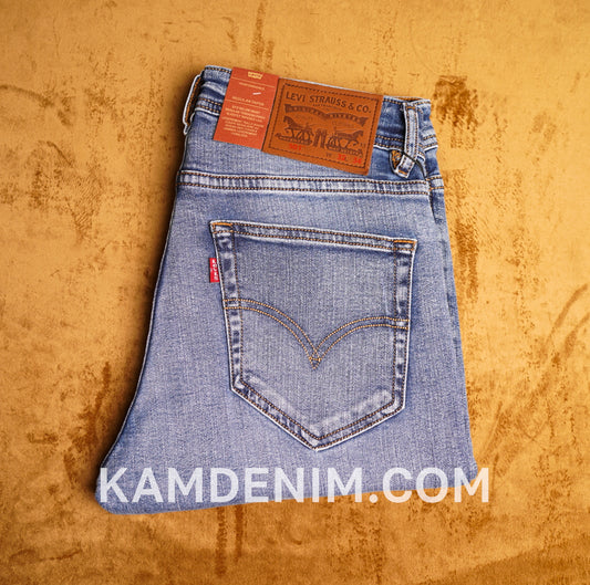 Jeans LVS Bleu Delaver Nouveau 4186 Coupe Normale