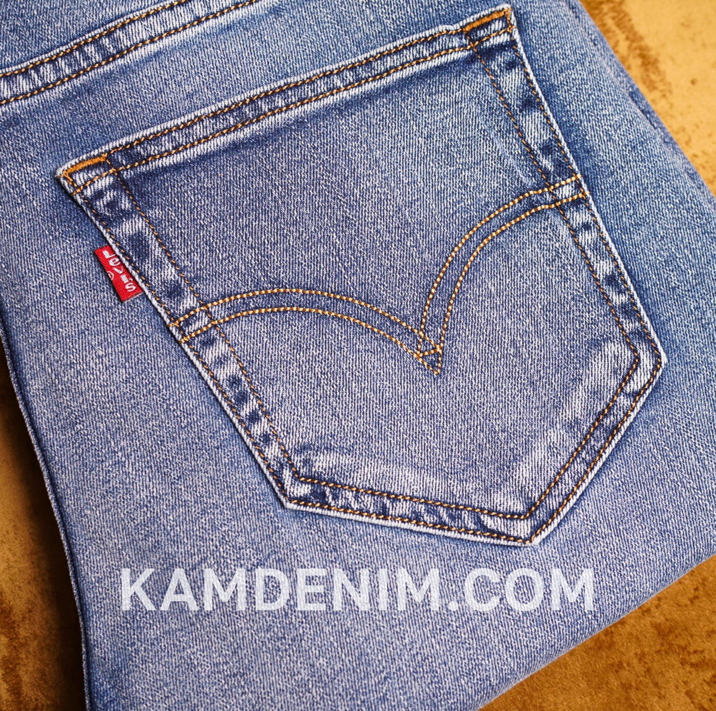 Jeans LVS Bleu Delaver Nouveau 4186 Coupe Normale