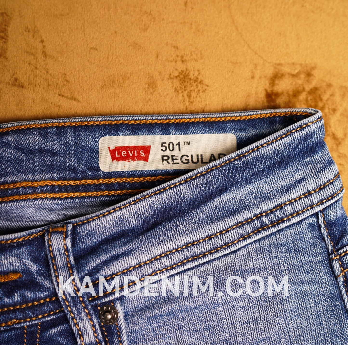 Jeans LVS Bleu Delaver Nouveau 4186 Coupe Normale