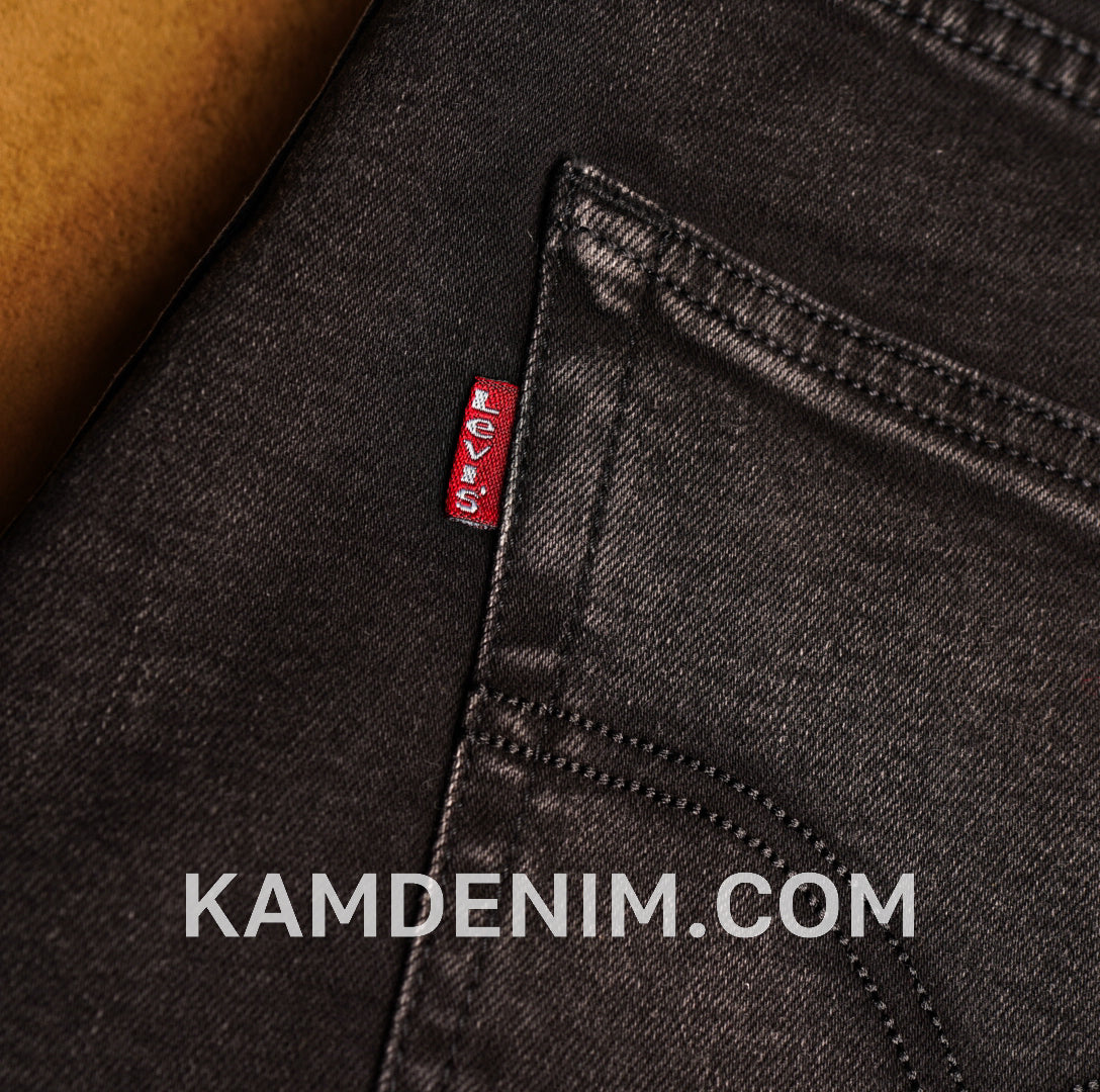 Jeans LVS Gris Noir 4189 Coupe Normale