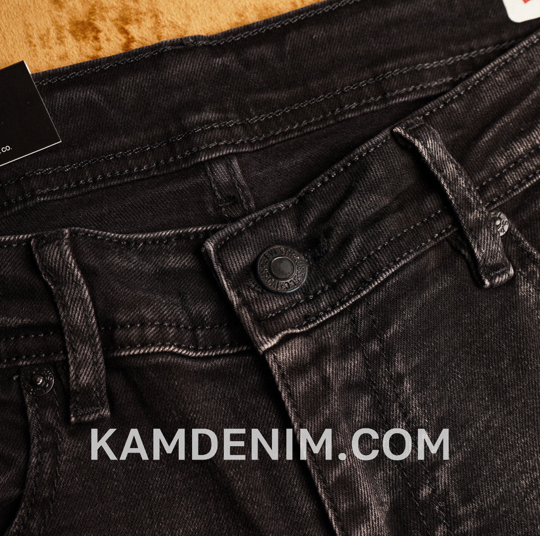 Jeans LVS Gris Noir 4189 Coupe Normale