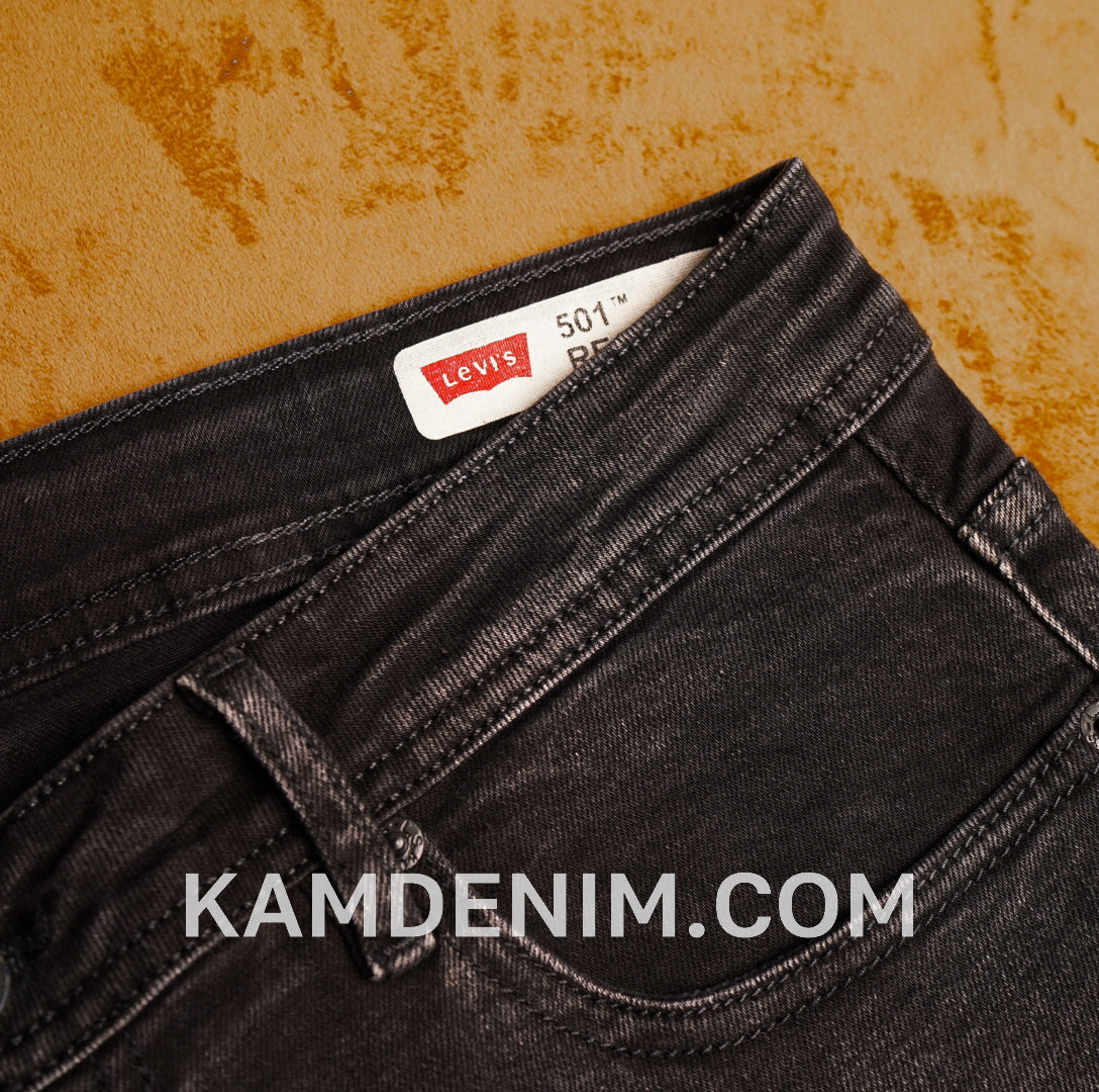 Jeans LVS Gris Noir 4189 Coupe Normale