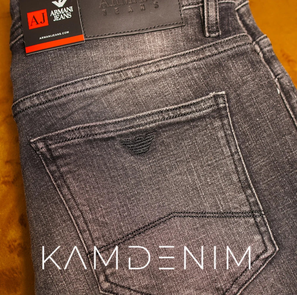 Jeans Arm Gris F 4086 Coupe Normale