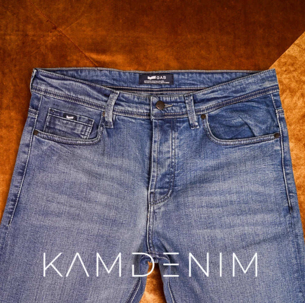 Jeans Gas Bleu Ciel 4009 Coupe Normale