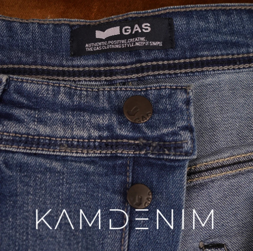 Jeans Gas Bleu Ciel 4009 Coupe Normale