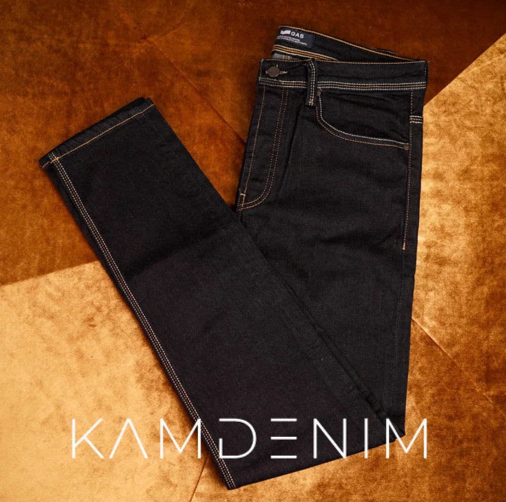 Jeans Gas Bleu Marine 4010 Coupe Normale