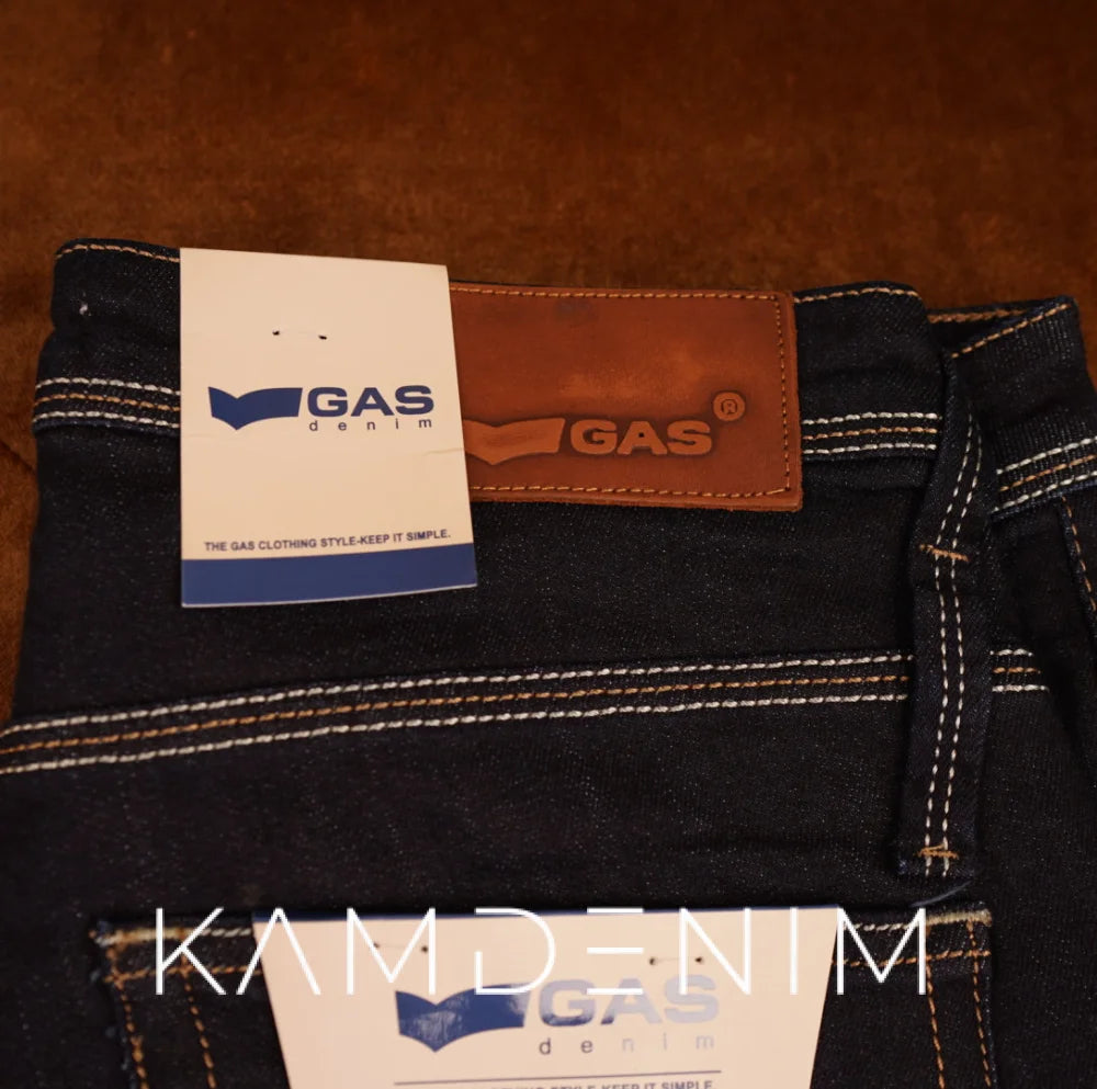 Jeans Gas Bleu Marine 4010 Coupe Normale